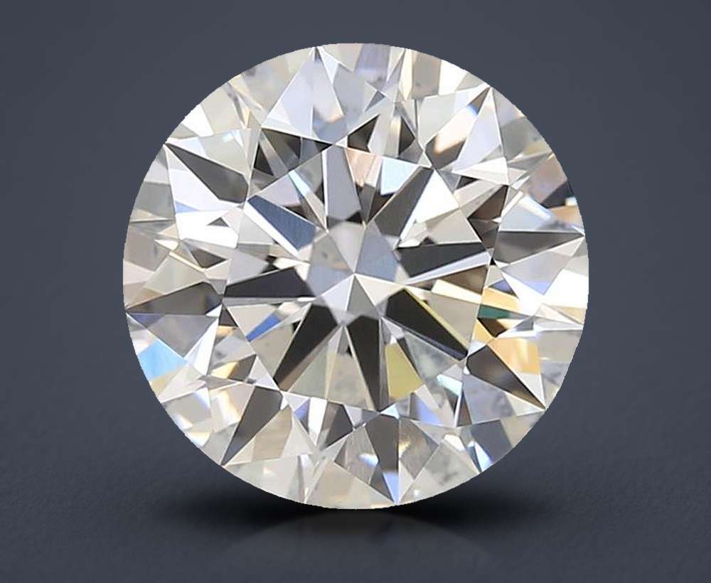4.22 Carat Round Lab Diamond