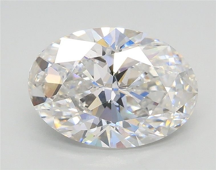 2.02ct F VVS2 Rare Carat Ideal Cut Oval Lab Grown Diamond