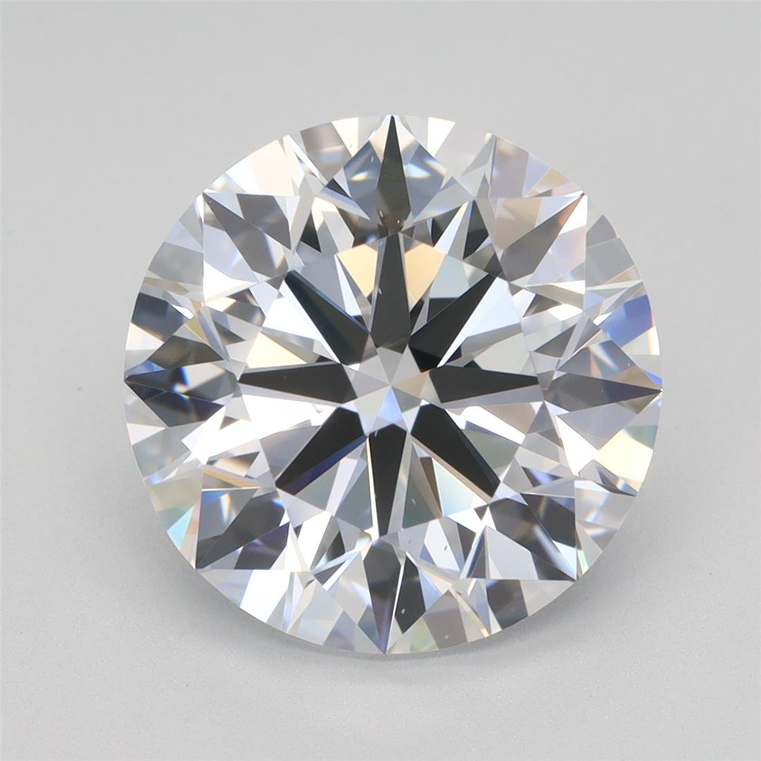 4.00ct E VS2 Rare Carat Ideal Cut Round Lab Grown Diamond