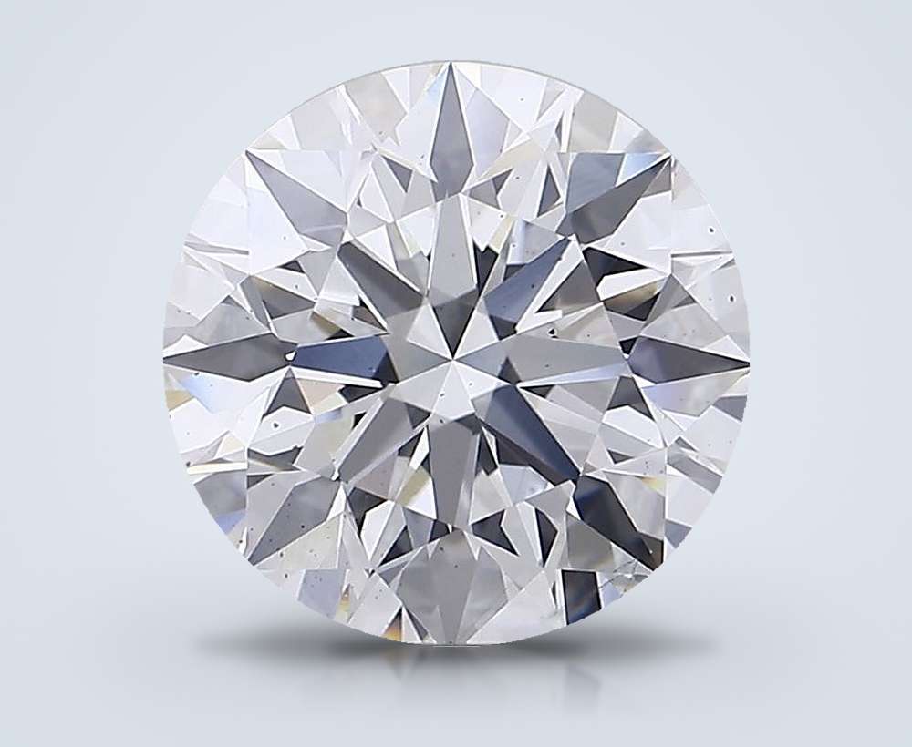 4.51 Carat Round Lab Diamond