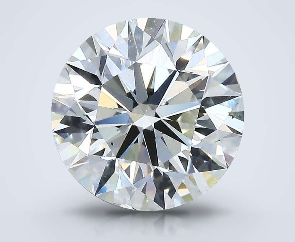 3.00 Carat Round Natural Diamond