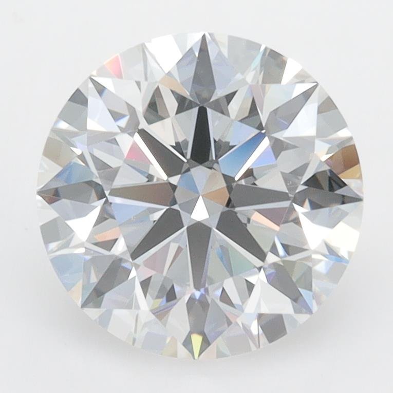 2.56ct E VVS1 Rare Carat Ideal Cut Round Lab Grown Diamond