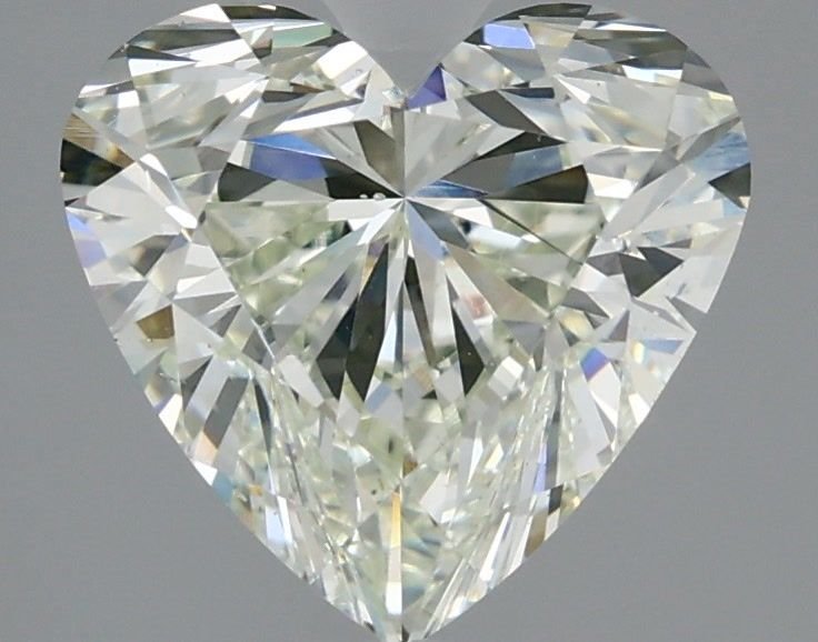 2.57ct H VS2 Rare Carat Ideal Cut Heart Diamond