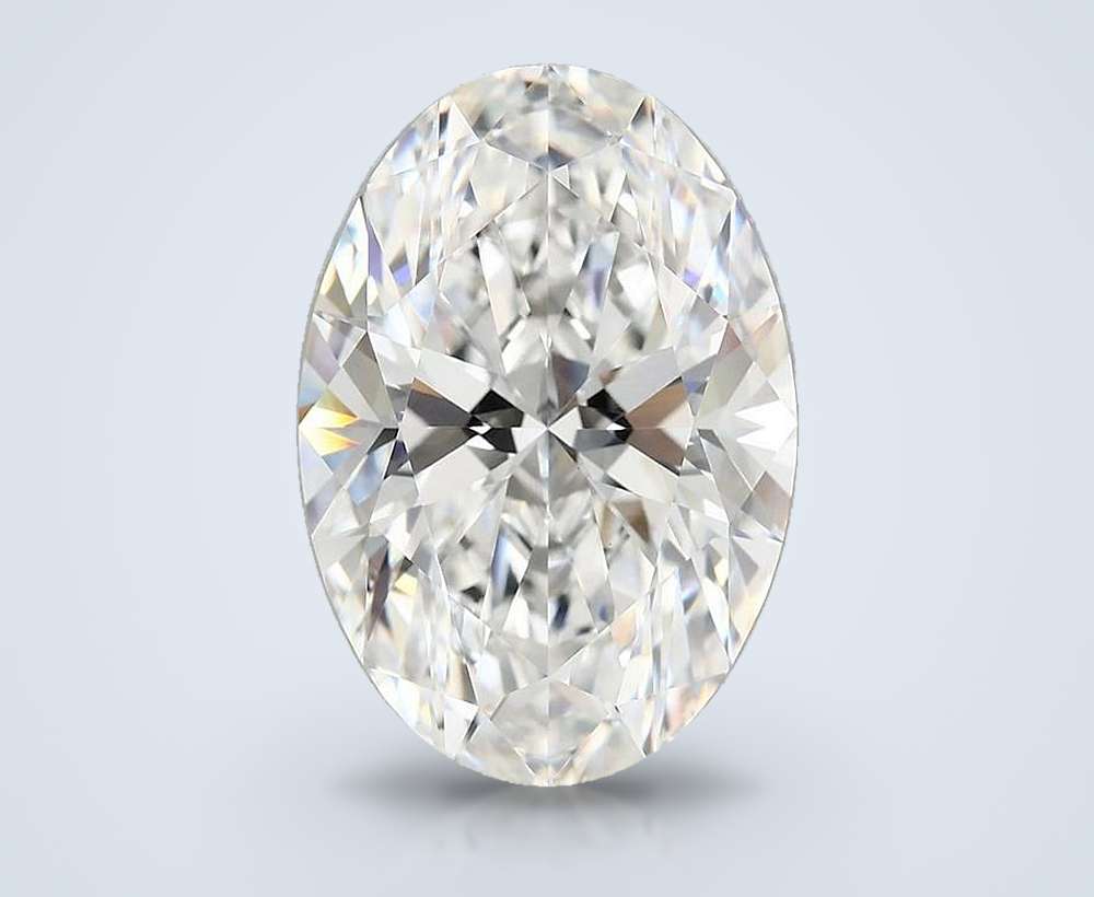 7.45 Carat Oval Lab Diamond