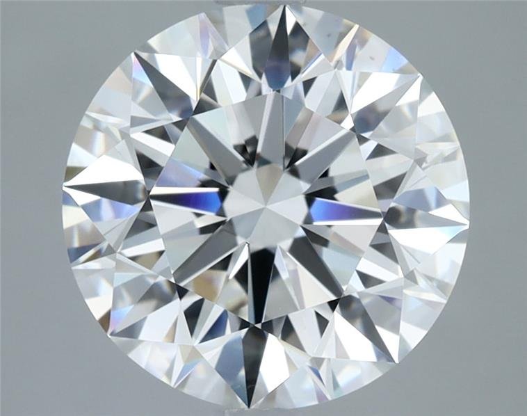 4.03ct H VS1 Rare Carat Ideal Cut Round Diamond