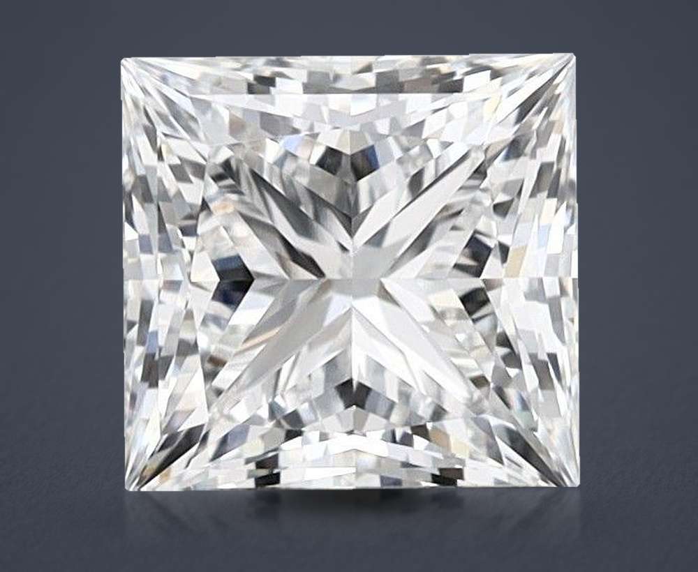 1.75 Carat Princess Lab Diamond