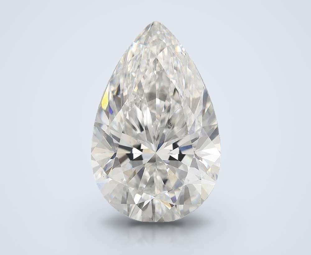 7.20 Carat Pear Lab Diamond