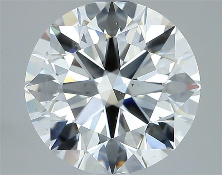 3.05ct G VS2 Rare Carat Ideal Cut Round Diamond