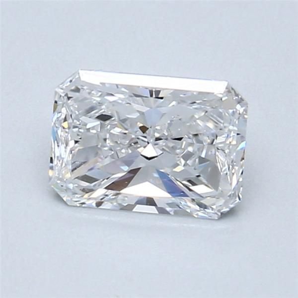 1.01ct D SI1 Very Good Cut Radiant Diamond