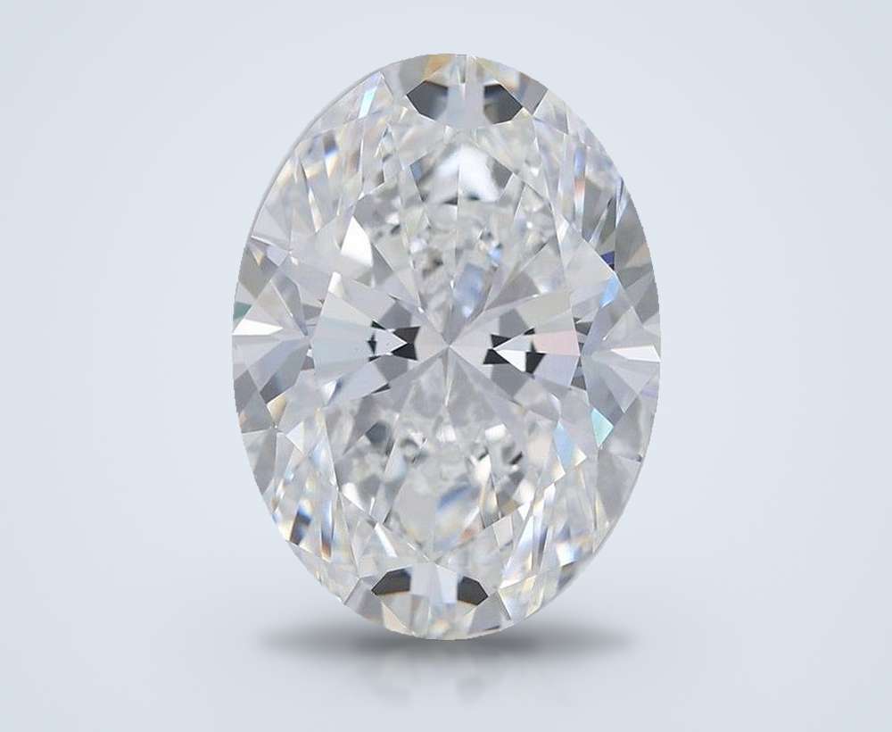 6.32 Carat Oval Lab Diamond