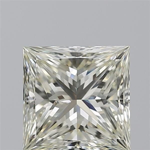3.01ct J SI1 Very Good Cut Princess Diamond