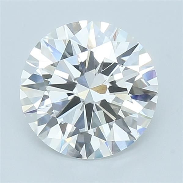 3.06ct E VS1 Excellent Cut Round Lab Grown Diamond