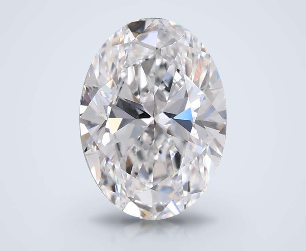 1.24 Carat Oval Lab Diamond