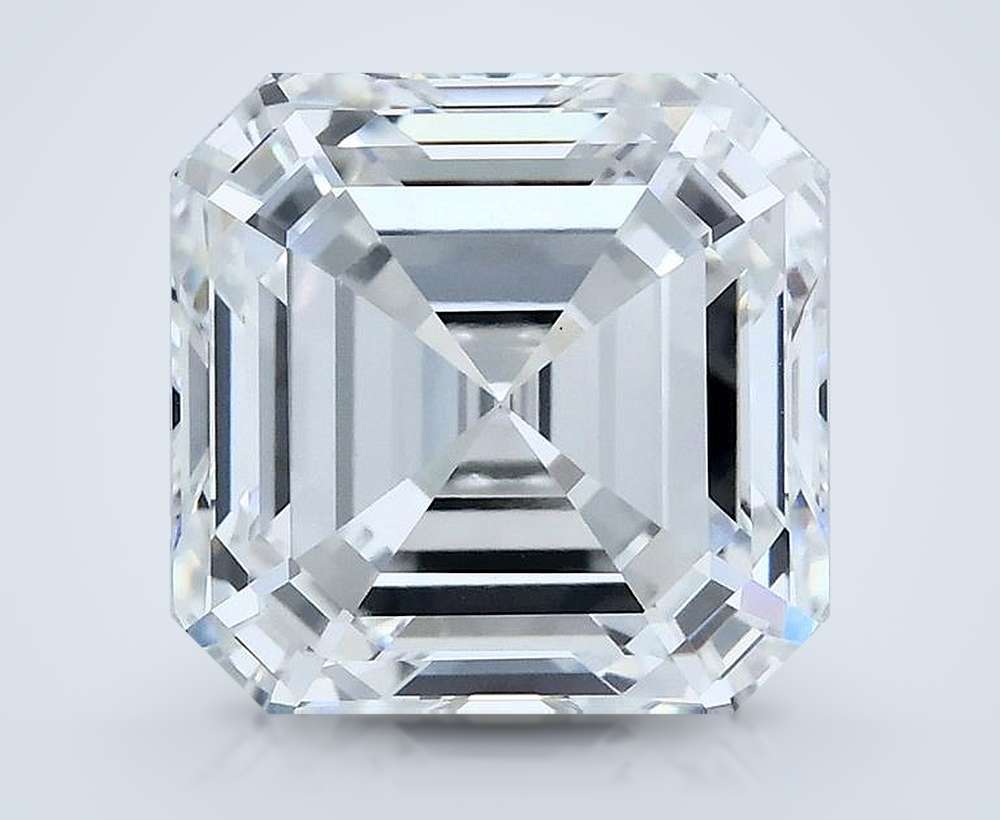 5.28 Carat Asscher Lab Diamond
