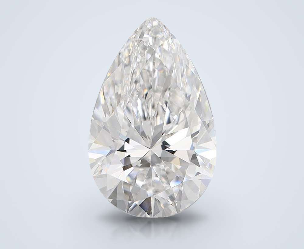 3.53 Carat Pear Lab Diamond