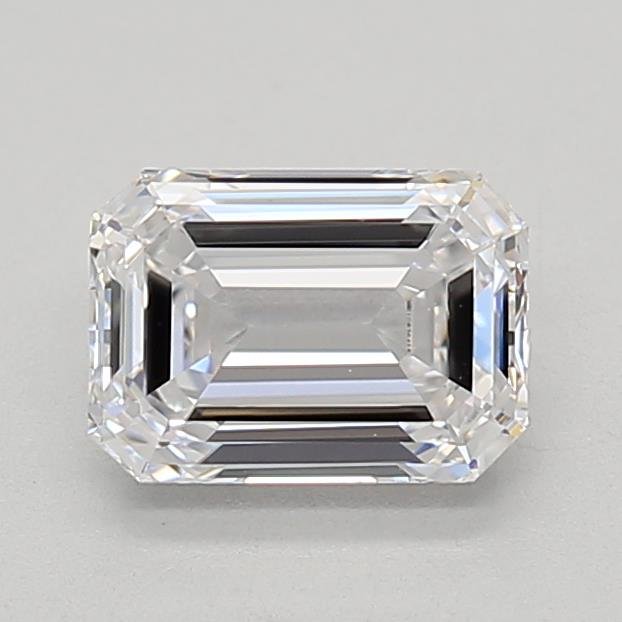 1.05ct D VVS1 Rare Carat Ideal Cut Emerald Lab Grown Diamond