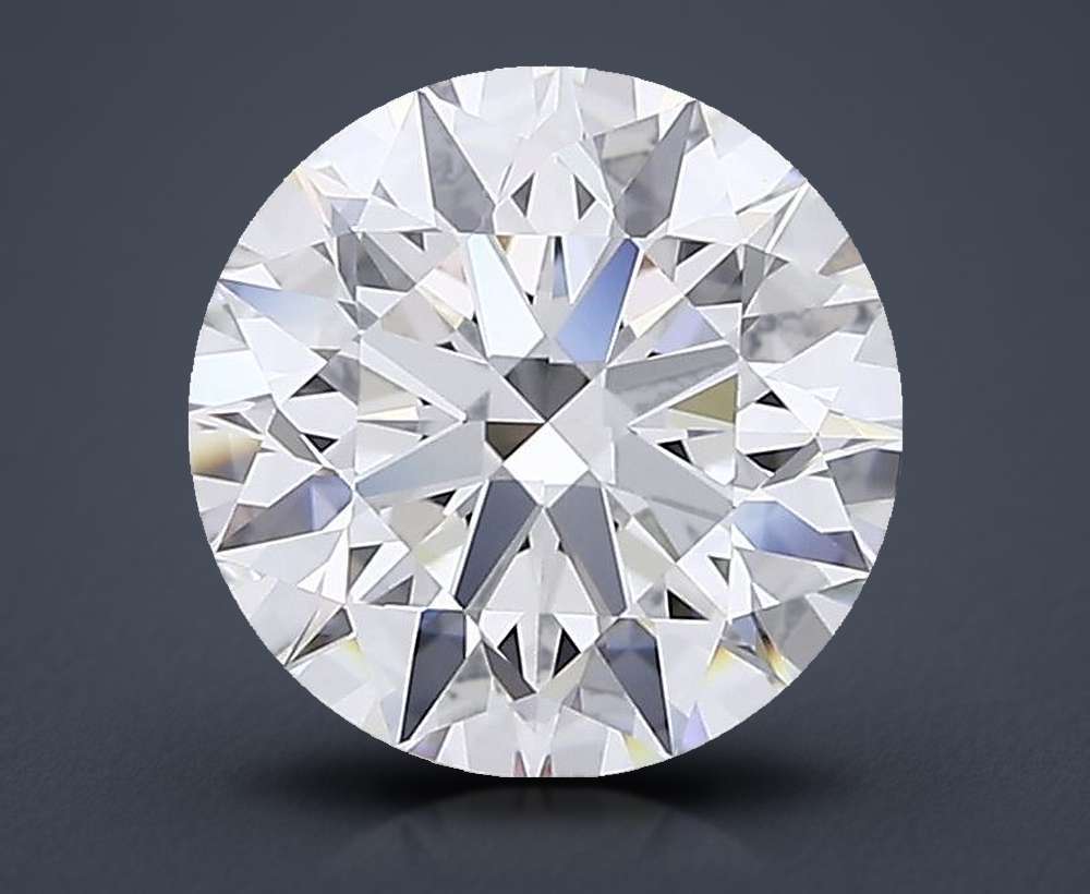 3.07 Carat Round Lab Diamond