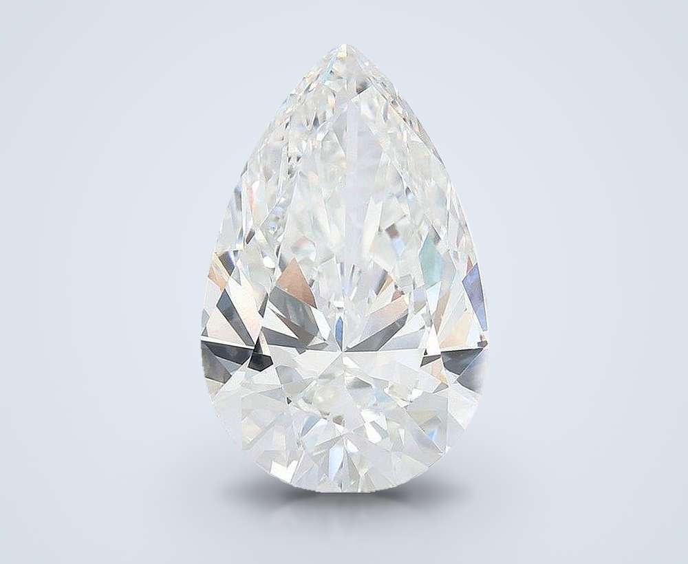 13.08 Carat Pear Lab Diamond
