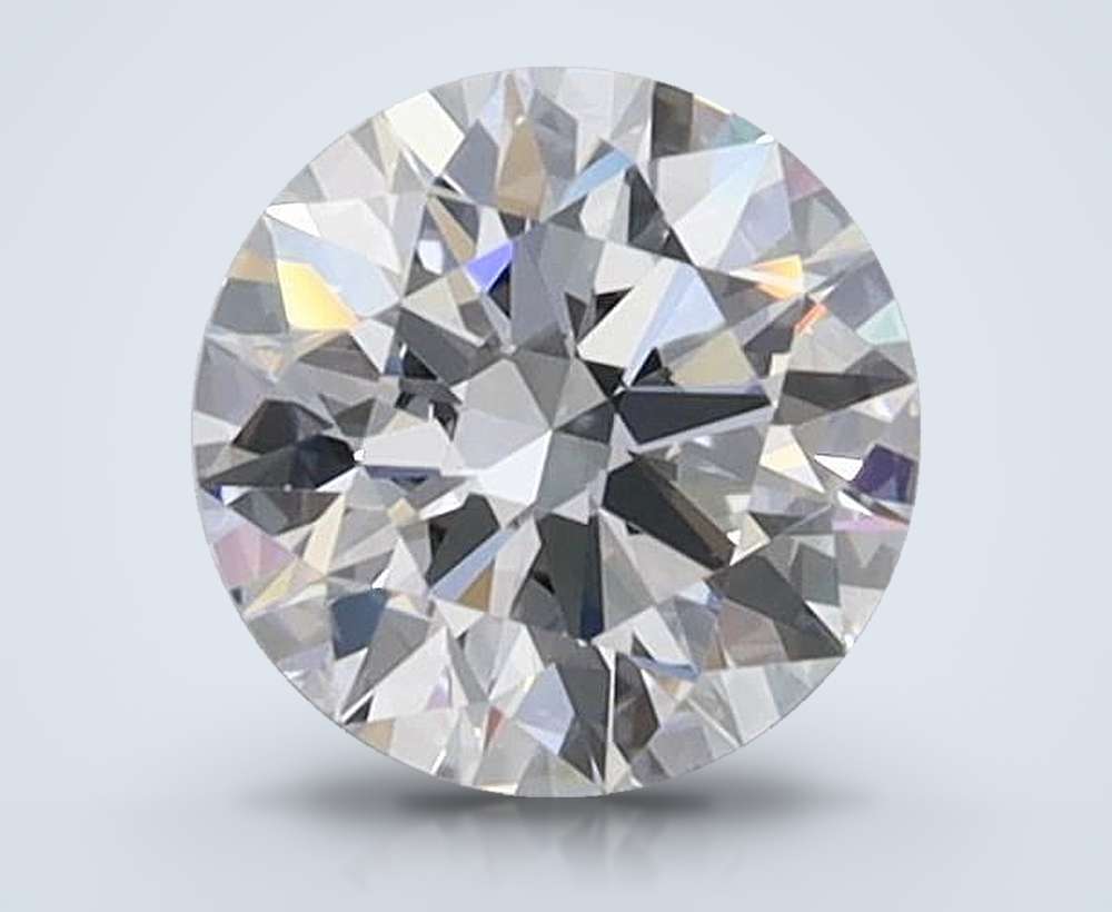0.61 Carat Round Lab Diamond