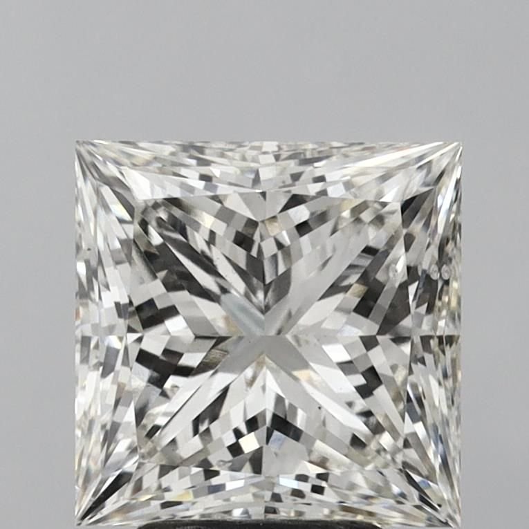 4.00ct I VS2 Rare Carat Ideal Cut Princess Lab Grown Diamond