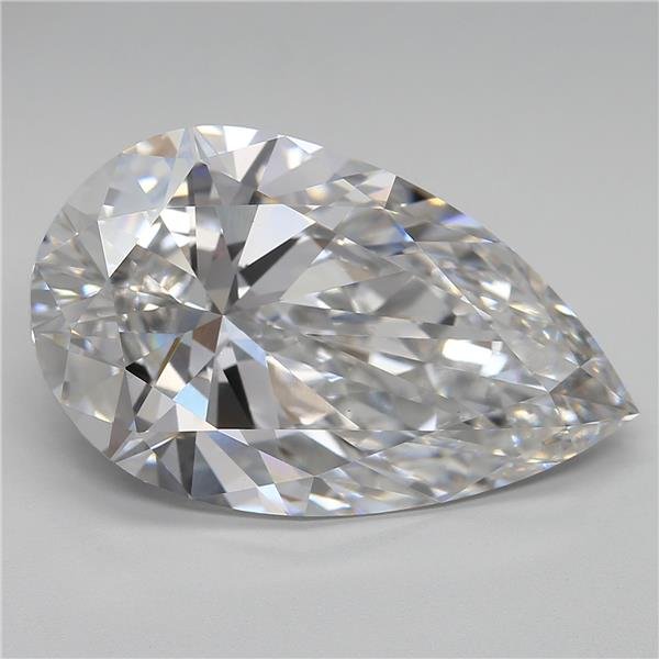 10.03ct F VS1 Rare Carat Ideal Cut Pear Lab Grown Diamond