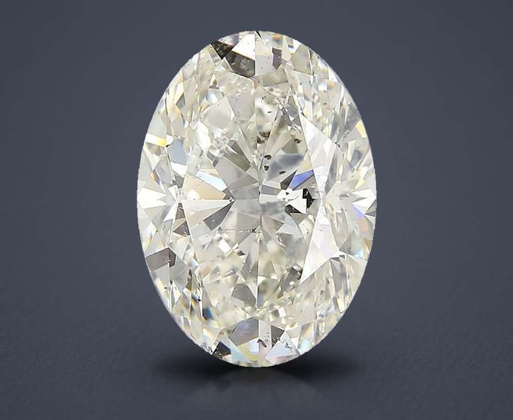 7.03 Carat Oval Natural Diamond
