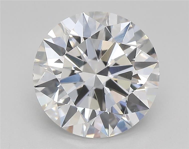 2.89ct D VVS2 Rare Carat Ideal Cut Round Lab Grown Diamond