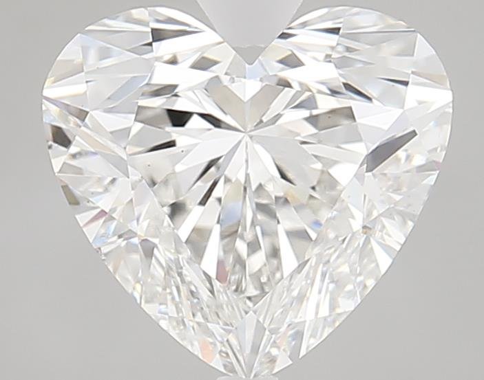 3.06ct G VS2 Rare Carat Ideal Cut Heart Lab Grown Diamond