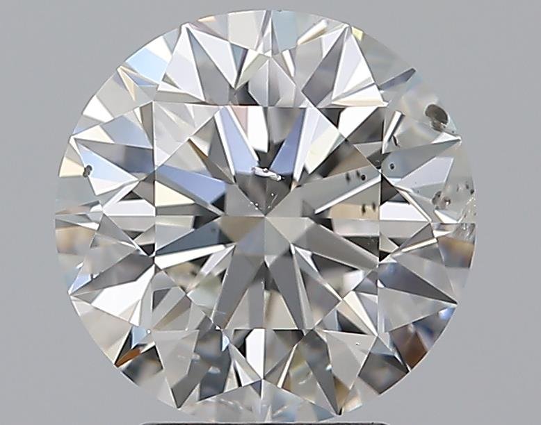 3.00ct F SI2 Rare Carat Ideal Cut Round Diamond