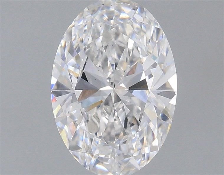 0.73ct D VS1 Rare Carat Ideal Cut Oval Lab Grown Diamond
