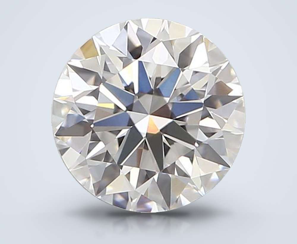 0.59 Carat Round Natural Diamond