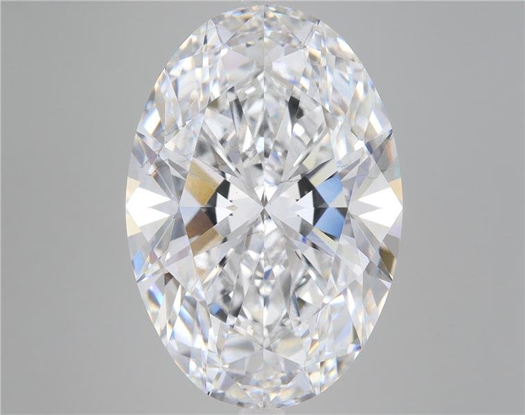 14.29ct E VS2 Rare Carat Ideal Cut Oval Lab Grown Diamond