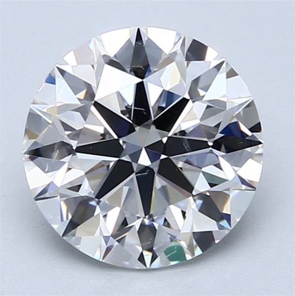 2.50 Carat Round Natural Diamond