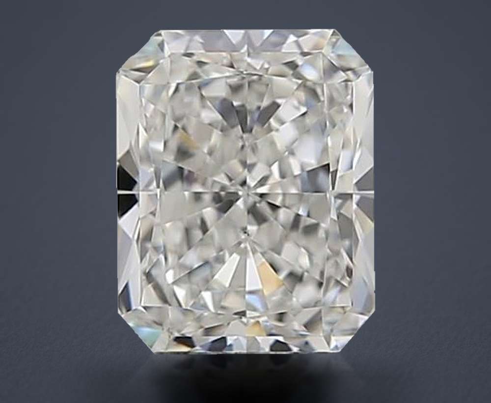 1.71 Carat Radiant Natural Diamond