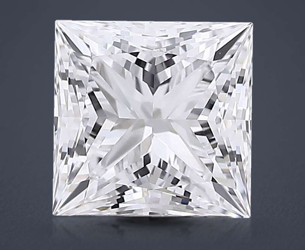 1.54 Carat Princess Lab Diamond