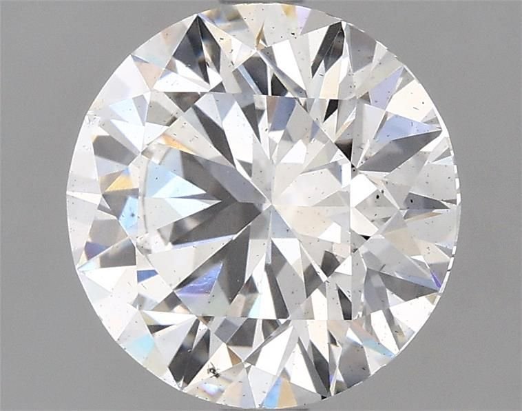 3.14ct G SI1 Rare Carat Ideal Cut Round Lab Grown Diamond