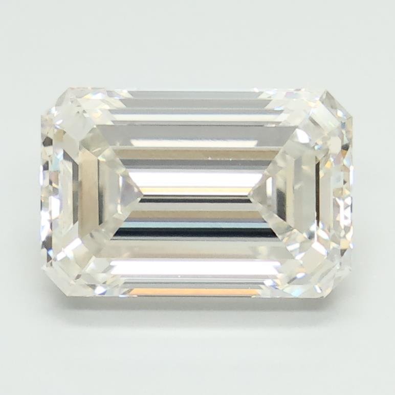 2.88ct G VVS2 Rare Carat Ideal Cut Emerald Lab Grown Diamond
