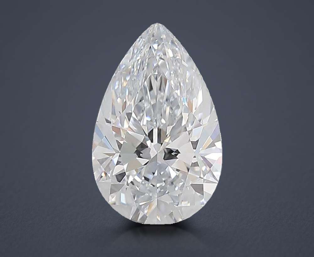 3.09 Carat Pear Lab Diamond