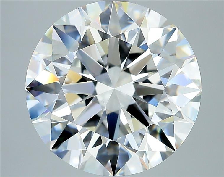 6.01ct H VS1 Excellent Cut Round Diamond