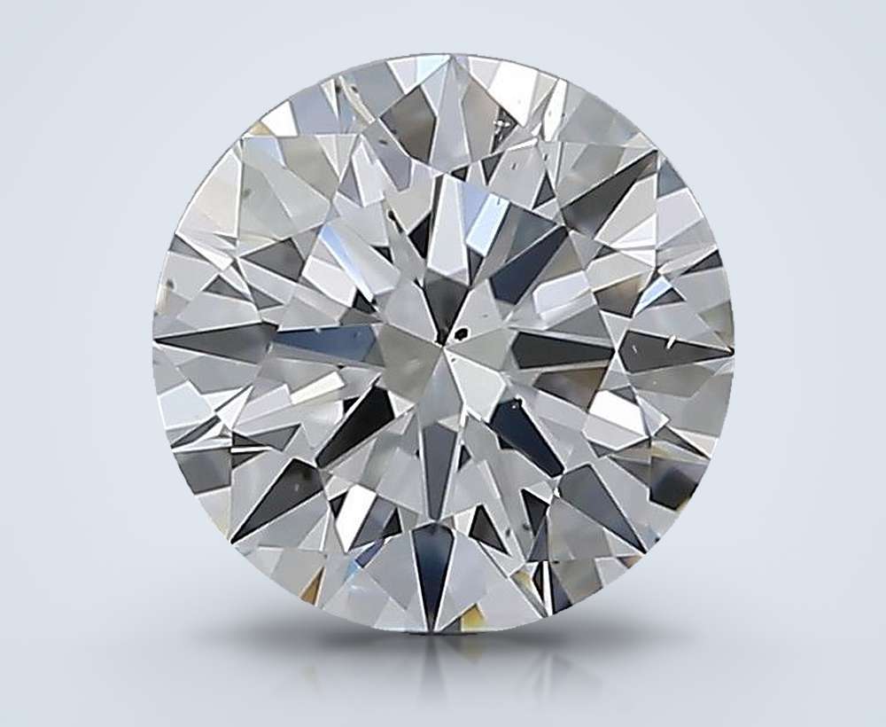 1.71 Carat Round Natural Diamond