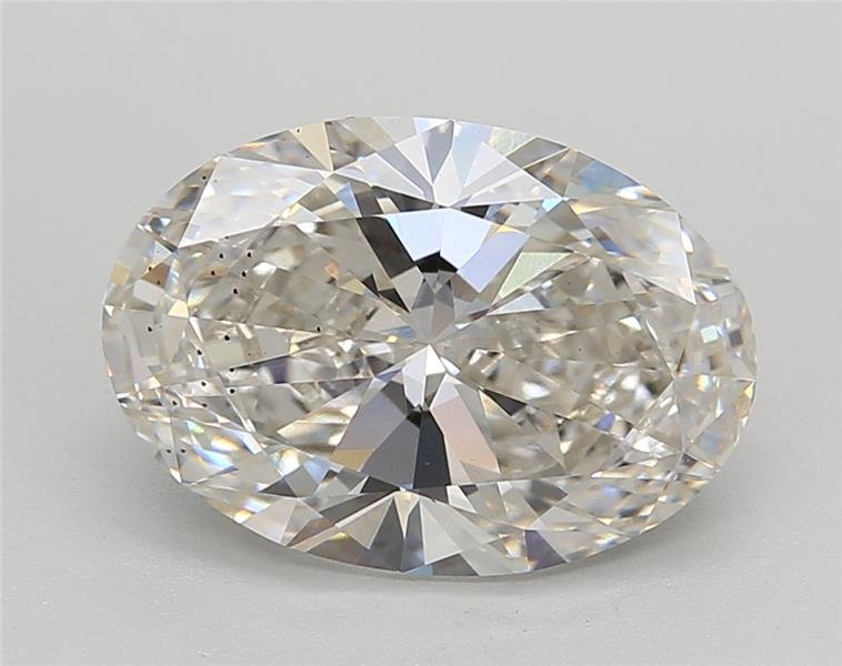 3.50ct I VS2 Rare Carat Ideal Cut Oval Lab Grown Diamond