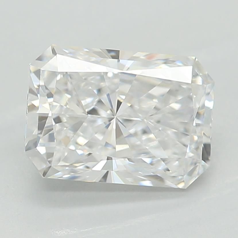1.07ct D VS2 Rare Carat Ideal Cut Radiant Lab Grown Diamond