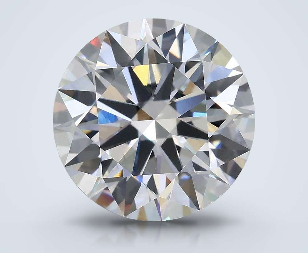 4.08 Carat Round Lab Diamond