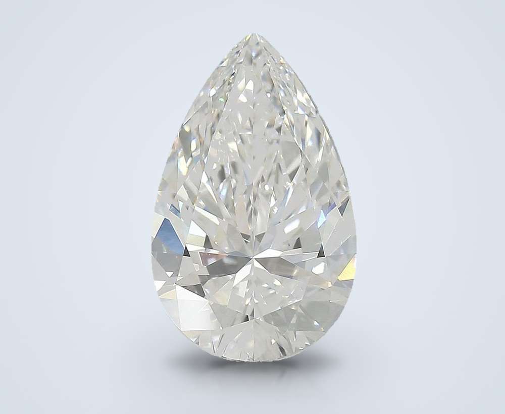 4.32 Carat Pear Lab Diamond