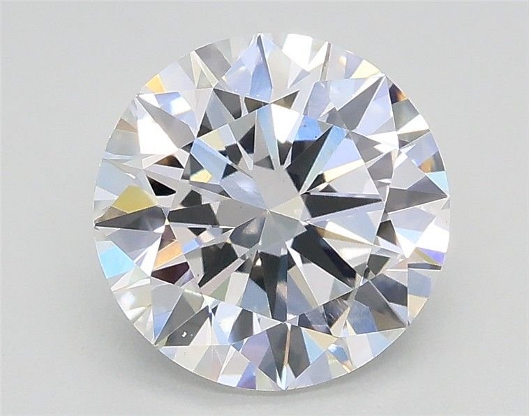 1.90ct D VS1 Excellent Cut Round Lab Grown Diamond