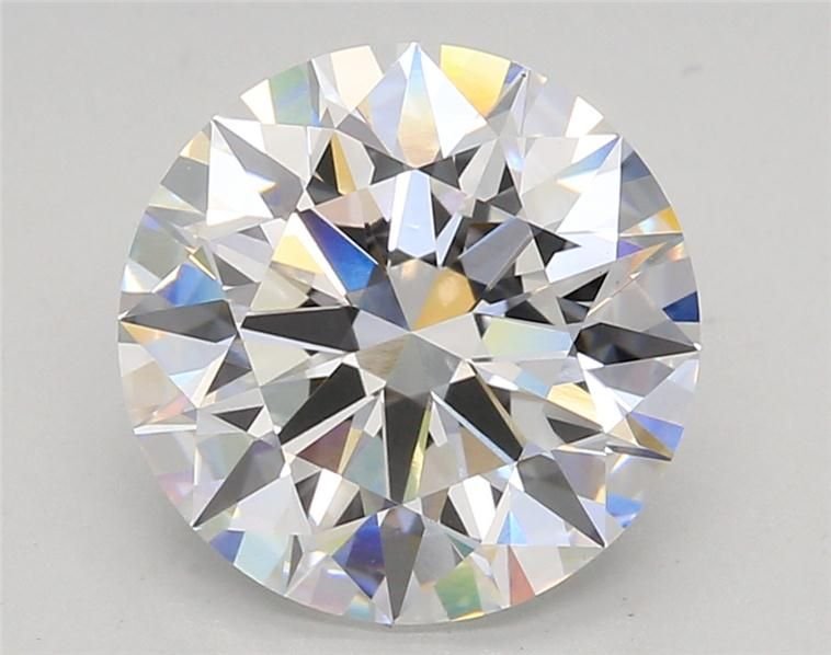 4.09ct D VS1 Rare Carat Ideal Cut Round Lab Grown Diamond