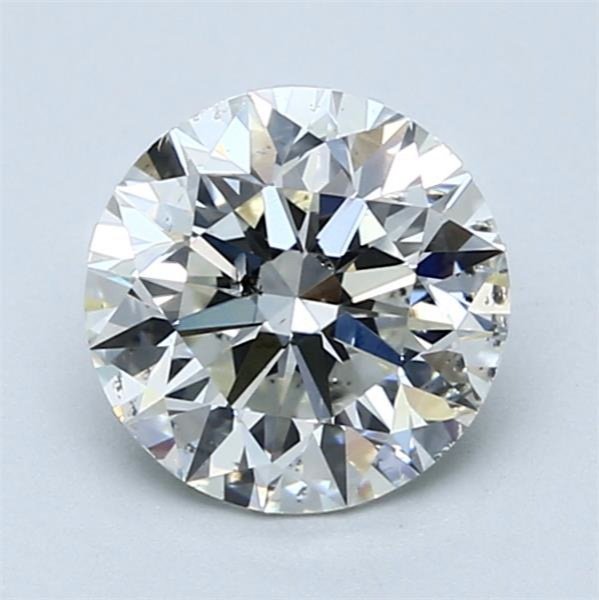 1.71ct J SI2 Excellent Cut Round Diamond
