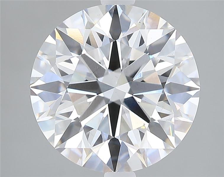 4.51ct D SI1 Rare Carat Ideal Cut Round Lab Grown Diamond