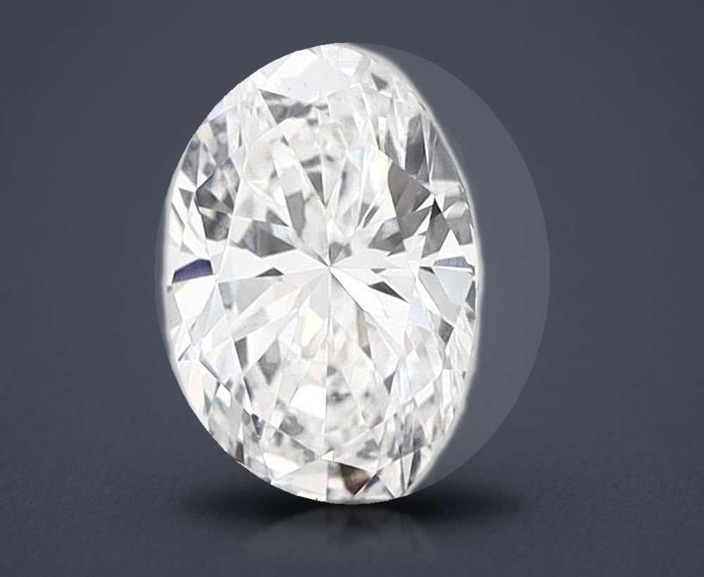 0.30 Carat Oval Lab Diamond