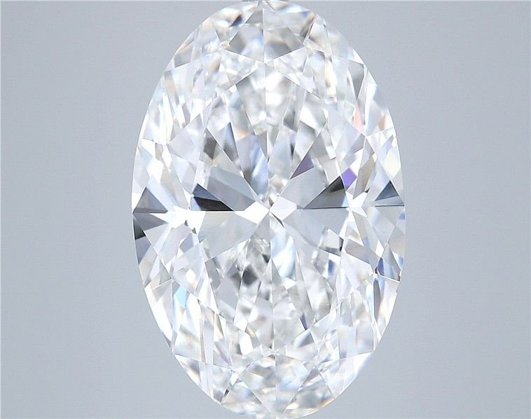 8.09 Carat Oval Lab Diamond